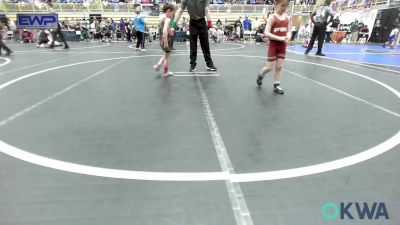 55 lbs Consolation - Jett Elledge, F-5 Grappling vs Jasper McKisson, Perry Wrestling Academy