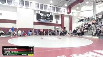 54-59 lbs Round 1 - Hunter Hemming, Western WC vs Jace Anderson, Webo Youth WC