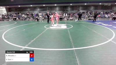 118 lbs Round Of 32 - Amelia Murphy, IN vs Victorya Cox, OK