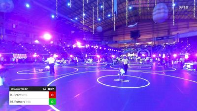 54 lbs Consi Of 16 #2 - Korban Grant, Athlos Wrestling vs Malachi Romero, Ridge WC