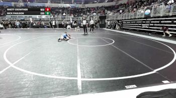 85 lbs Consolation - Rhett Crowther, Wichita Training Center vs Nick Paulson, Cavalier WC