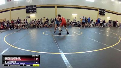 138 lbs Quarterfinal - Simon Martinez, Highland Wrestling Club vs Chase Kline, Contenders Wrestling Academy