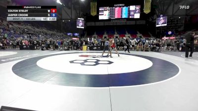 132 lbs Champ. Rd Of 128 - Colton Steldt, WI vs Jasper Croom, FL