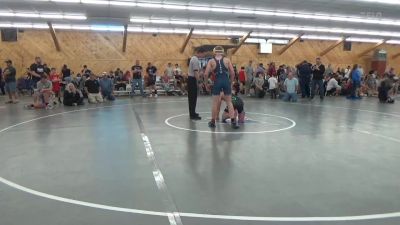 150 lbs Semifinal - Cj Toth, Schnecksville vs Brinley Donmoyer, Myerstown