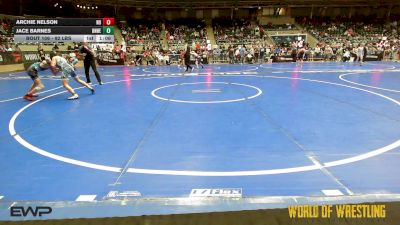 92 lbs 5th Place - Archie Nelson, N8 vs Jace Barnes, Team Donahoe