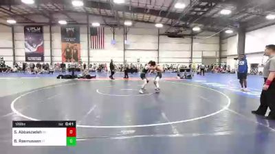 126 lbs Consi Of 32 #1 - Sameer Abbaszadeh, NY vs Bright Rasmussen, UT