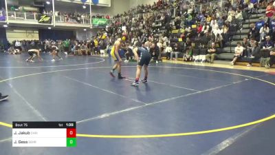 145 lbs R-64 - James Jakub, Christian Brothers Acad.-NJ vs Jeremiah Gess, Derry