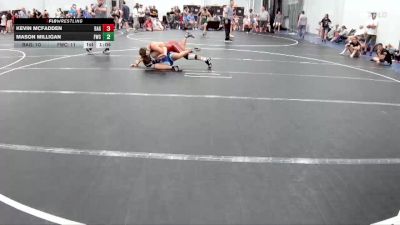 126 lbs Round 3 (6 Team) - Mason Milligan, Freakztyle Wrecking Crew vs Kevin McFadden, Broad Axe Gold