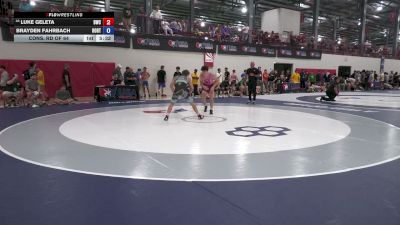 70 kg Cons. Rd Of 64 - Luke Geleta, Bearcat Wrestling Club vs Brayden Fahrbach, Boone RTC