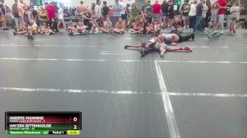 56 lbs Round 5 (10 Team) - Hayzen Rittenhouse, Georgia United vs Anders Manning, Finger Lakes Elite Black