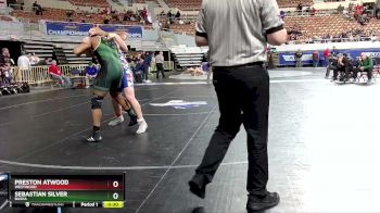 D1-215 lbs Cons. Round 2 - Preston Atwood, Westwood vs Sebastian Silver, Basha