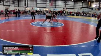 138 lbs Placement Matches (8 Team) - Till Helms, DARKHORSE WRESTLING CLUB vs Jackson Walker, RALEIGH AREA WRESTLING