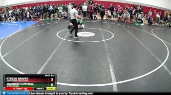 138 lbs Cons. Round 3 - Atticus Draper, Sunnyslope High School vs Brandon Campbell, Spring Valley