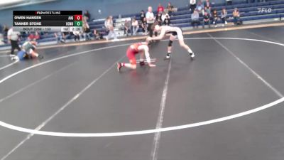 133 lbs 3rd Place Match - Tanner Stone, Colorado Mesa University vs Owen Hansen, Augustana (SD)