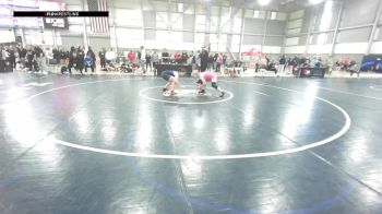 U17 Women - 65 lbs Champ. Round 3 - Caroline Hilton, TN vs Clover Williams, OK