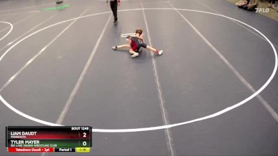 Cons. Round 2 - Tyler Mayer, Big Lake Swarm Wrestling Club vs Liam Daudt, Minnesota