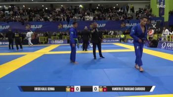 Vanderlei Takasaki Cardoso vs Diego Kalil Senna 2025 European Jiu-Jitsu IBJJF Championship