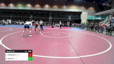 165 lbs Round Of 16 - Levi Deaguero, Adams City vs Kaden Bennie, Layton