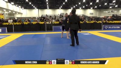 Romero Alves Amancio vs Michael Zenga 2025 World IBJJF Jiu-Jitsu No-Gi Championship