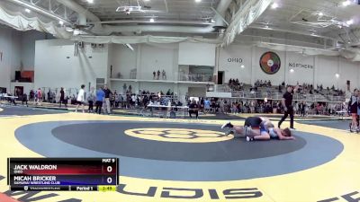 190 lbs Quarterfinal - Jack Waldron, Ohio vs Micah Bricker, Samurai Wrestling Club