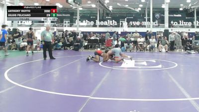 115 lbs Semifinal - Anthony Riotto, Carpe Diem - HSC vs Julius Feliciano, Shore Thing - HSC
