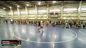 43 lbs Round 2 - Cohen Senne, MT vs Henrik Olson, OR