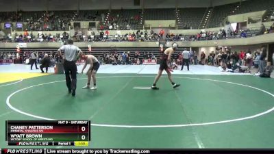 150 lbs Quarterfinal - Chaney Patterson, Immortal Athletics WC vs Wyatt Brown, Victory School Of Wrestling