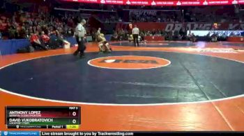 3 lbs Cons. Round 2 - David Vukobratovich, Lockport (Twp) vs Anthony Lopez, Berwyn-Cicero (Morton)