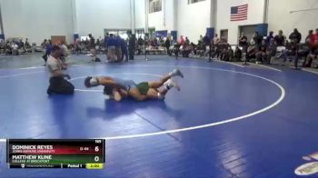 165 lbs Prelim - Matthew Kline, College At Brockport vs Dominick Reyes, Johns Hopkins University