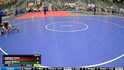 140 lbs Round 1 (4 Team) - Andrew Stout, North Valley vs Aiden Murillo, Riverside