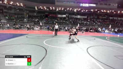 136 lbs Semifinal - Marco Grassi, EPR Junior Wrestling vs Vincenzo Baldino, Elite NJ