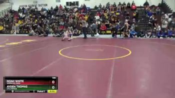 106 lbs Cons. Round 3 - Noah White, Wheeling Park vs Ayden Thomas, Stillwater