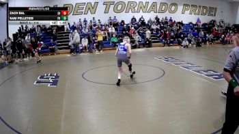 121 lbs Champ. Round 1 - Ezra Gowatski, Connellsville vs Decklan Pasquini, Upper St. Clair