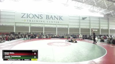 150 lbs Champ. Round 2 - Noah Bull, Layton vs Tensei Thompson, Bishop Kelly