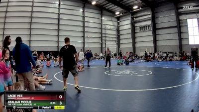 50 lbs Semis - R1 Wb - Lacie Vee, Midwest Assasins Red vs Ataliah McCue, The Fort Lady Hammers