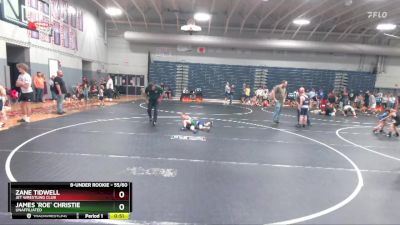 55/60 1st Place Match - Zane Tidwell, JET Wrestling Club vs James `Roe` Christie, Unaffiliated