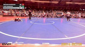 58 lbs Consi Of 8 #2 - Braxton Rodriguez, Grindhouse vs Luke Pinkerton, Rising Kingz