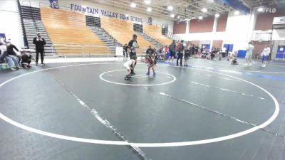 51-54 lbs Round 3 - Leonardo Solis, Reign WC vs Dean Barela, Barstow Wrestling
