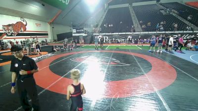53-56 lbs Champ. Round 3 - Logan Radmall, Utah vs Brooks-Carter Weigle, Montana