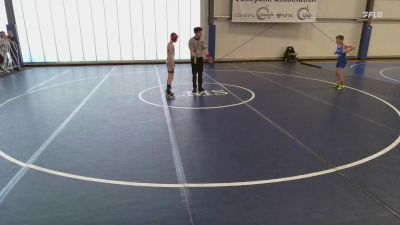 95 lbs Rr Rnd 1 - Kaimen Proctor, 84 Athletes vs Jared Miller, TNWC
