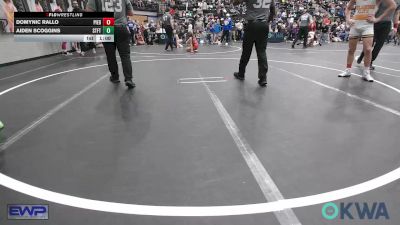 140 lbs Consi Of 8 #2 - Domynic Rallo, Piedmont vs Aiden Scoggins, Standfast