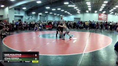 53 lbs Cons. Round 3 - Ethan Esparza, Great Neck Wrestling Club vs Kade Mcglothlin, Richlands Wrestling Club