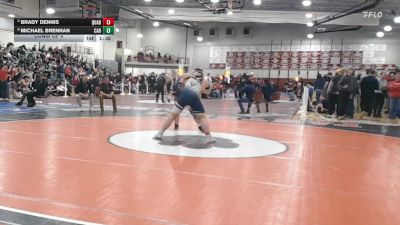 215 lbs Consi Of 4 - Brady Dennis, Quabbin vs Michael Brennan, Carver