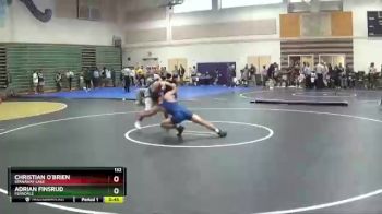 132 lbs Cons. Round 1 - Christian O`Brien, Spanaway Lake vs Adrian Finsrud, Ferndale