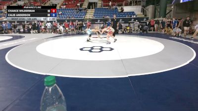 126 lbs Champ. Rd Of 256 - Chance Wilderman, Kansas vs Calib Anderson, Oklahoma