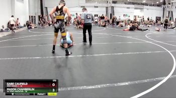 175 lbs Round 3 (8 Team) - Gabe Caufield, Iron Horse 2 vs Mason Chamberlin, VA Team Predator