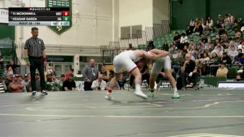 184 lbs 1st Place Match - Ceasar Garza, Cal Poly vs TJ McDonnell, Oregon State