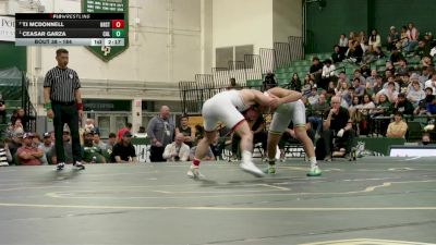 184 lbs 1st Place Match - Ceasar Garza, Cal Poly vs TJ McDonnell, Oregon State