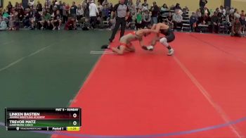 130 lbs Round 1 - Trevor Matz, Luxemburg-Casco vs Linken Bastien, Askren Wrestling Academy