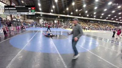 112 lbs Semifinal - Gus Gordon, Dickinson Wrestling Club vs Luke Krueger, MATPAC Wrestling
